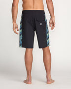 D Bah 2.0 Hi Pro Performance 19 Boardshorts - Washed Black