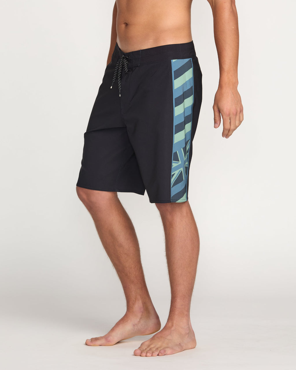 D Bah 2.0 Hi Pro Performance 19 Boardshorts - Washed Black