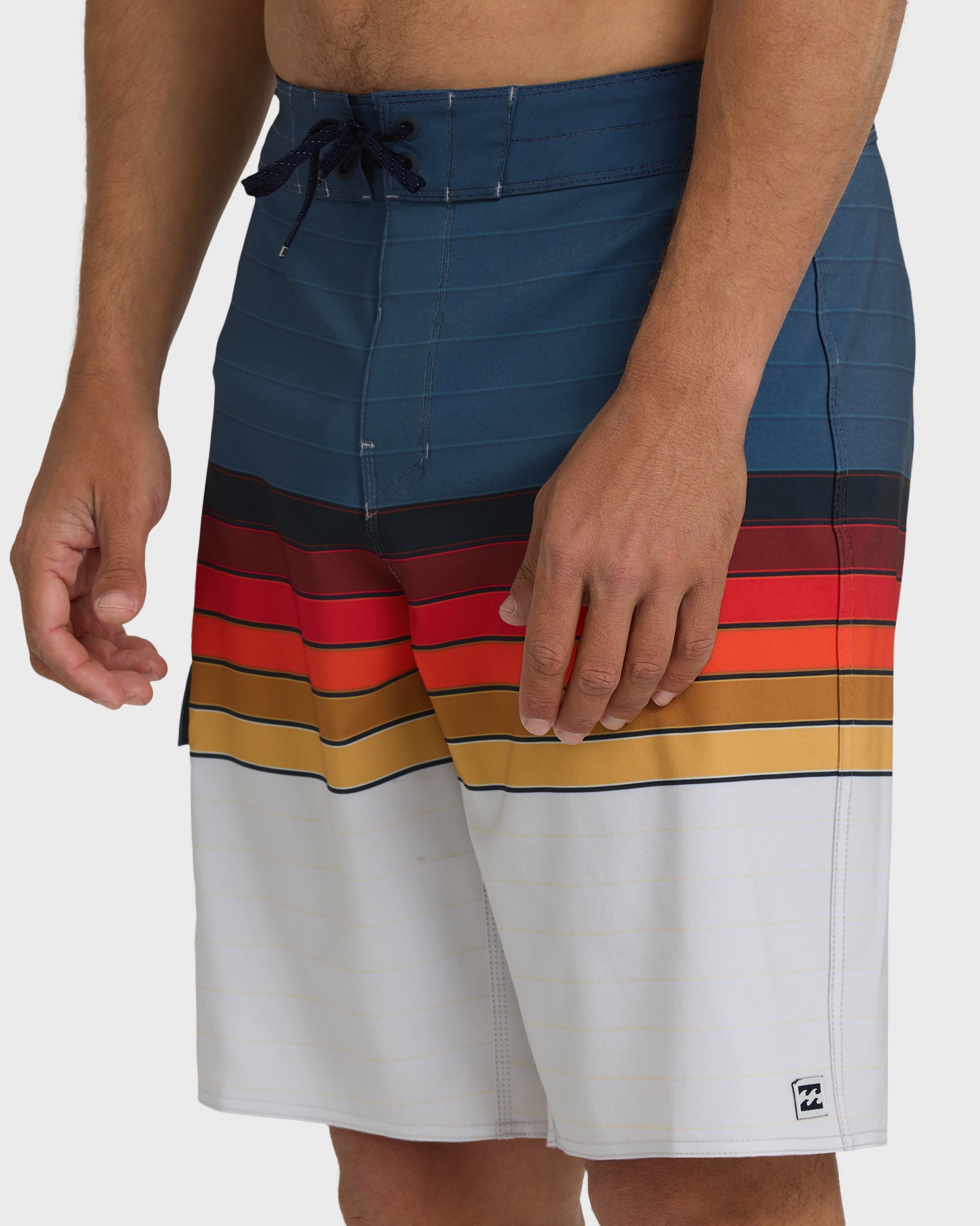 All Day Stripe Pro 20 Boardshorts - Sunset Ocean Multi - Sunset Ocean