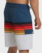 All Day Stripe Pro 20 Boardshorts - Sunset Ocean Multi - Sunset Ocean