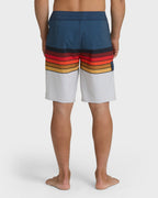 All Day Stripe Pro 20 Boardshorts - Sunset Ocean Multi - Sunset Ocean