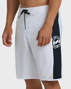 Dbah Bio Wave Pro 21 Boardshorts - White Vintage - White Vintage
