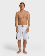 Dbah Bio Wave Pro 21 Boardshorts - White Vintage - White Vintage