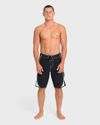 Dbah Bio Wave Pro 21 Boardshorts - Black/White - Black/White