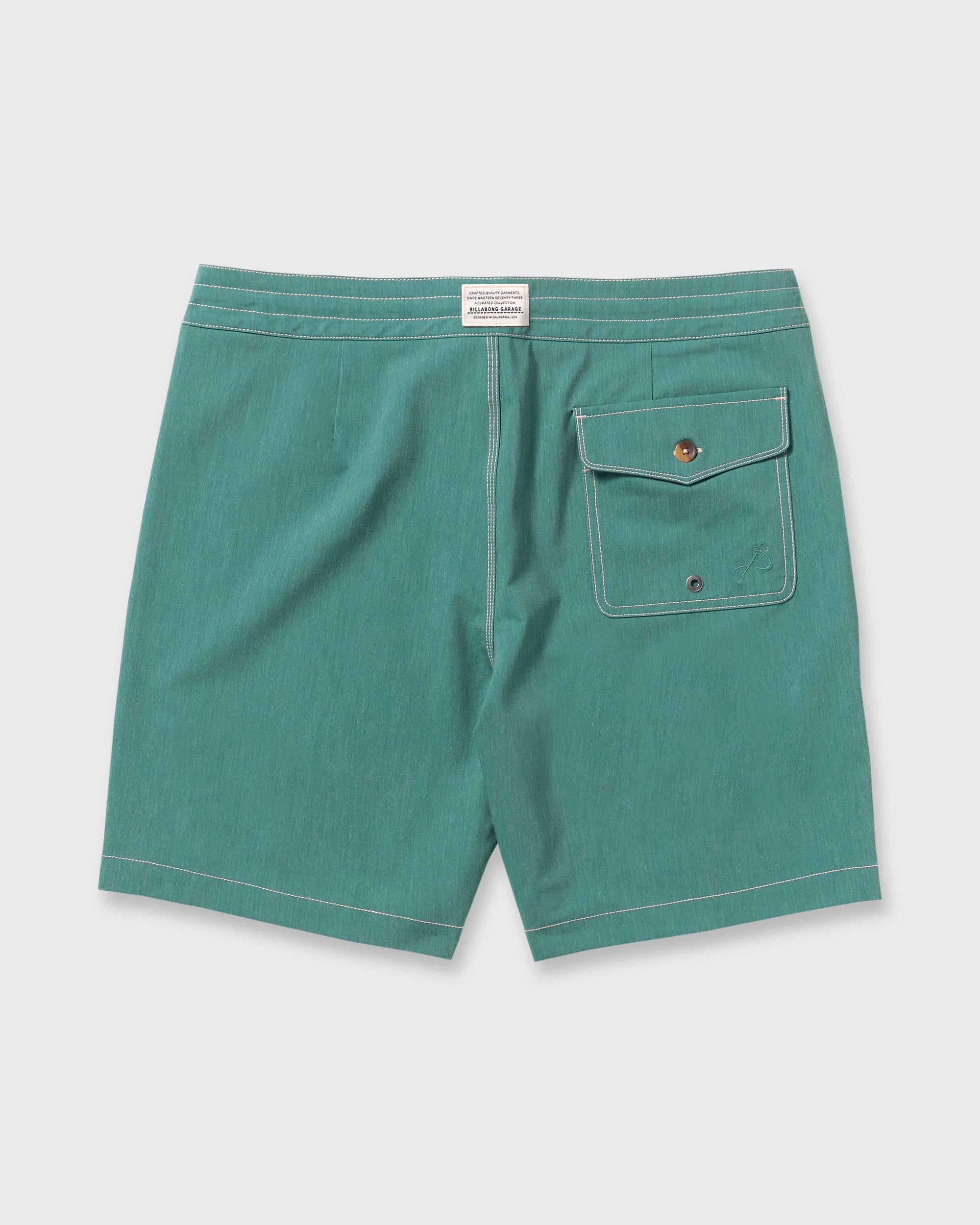 Austin Garage Lo Tides 19 Boardshorts - Teal