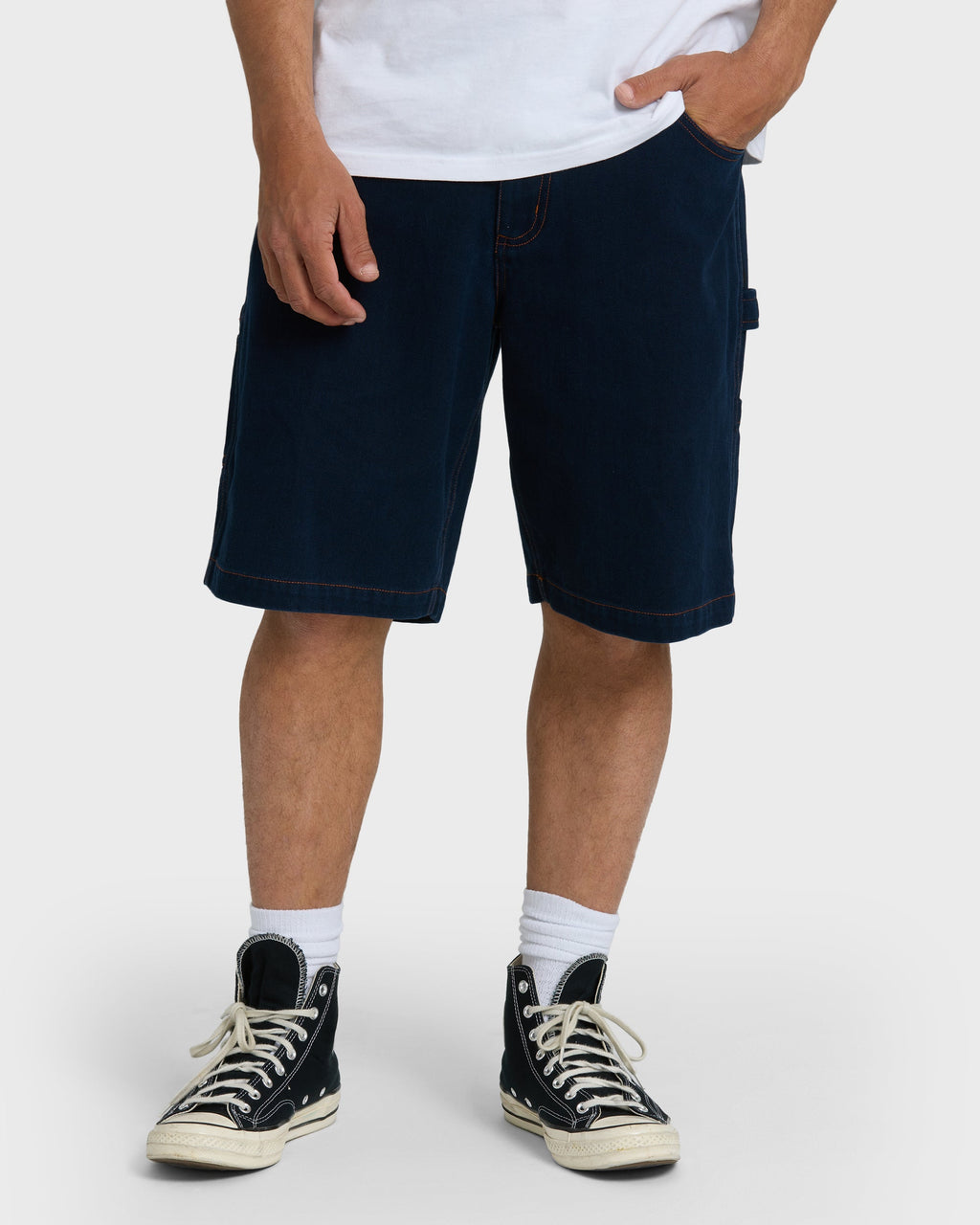 Bad Dog 21 Workwear Shorts - Navy