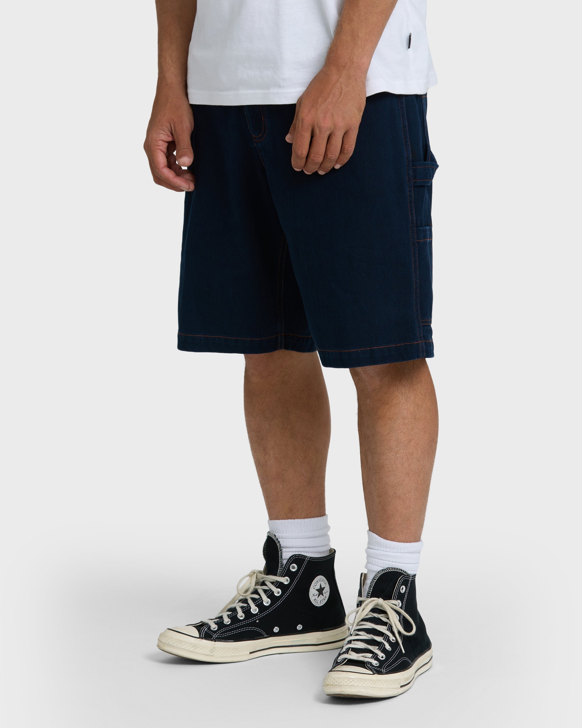 Bad Dog 21 Workwear Shorts - Navy