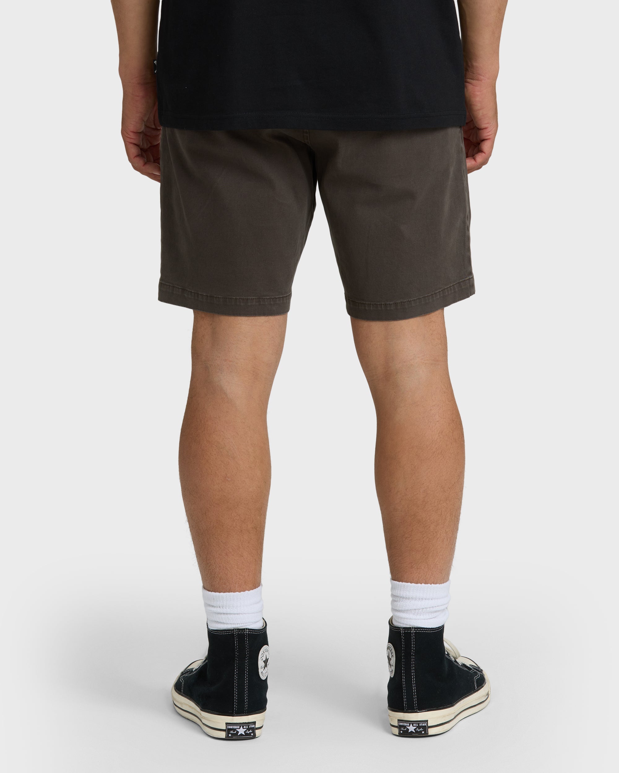 73 Wave Washed Chino Shorts - Raven