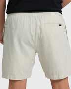 Sano Linen Elastic Shorts - Chino Heather