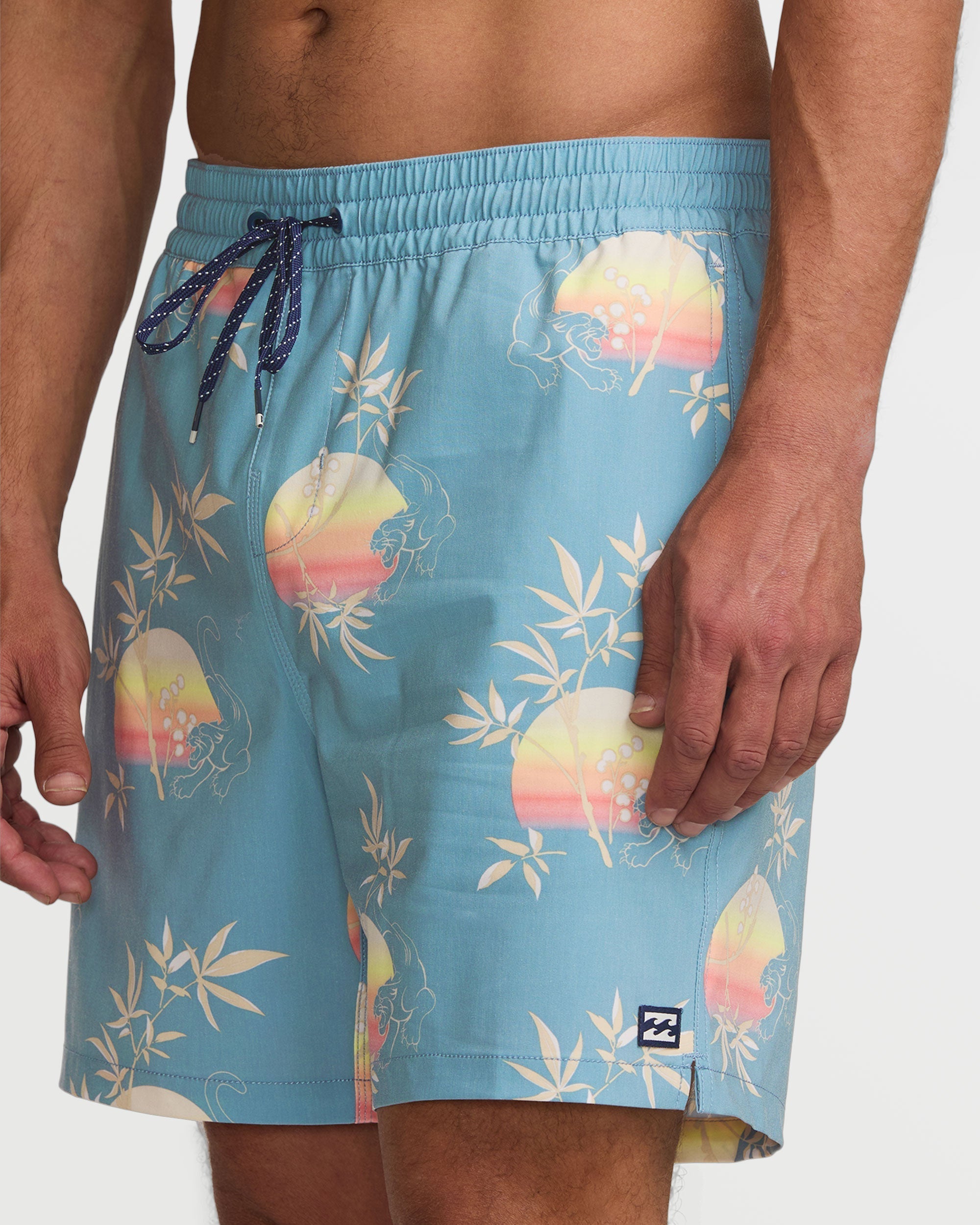 Good Times Layback 16 Trunks - Washed Blue
