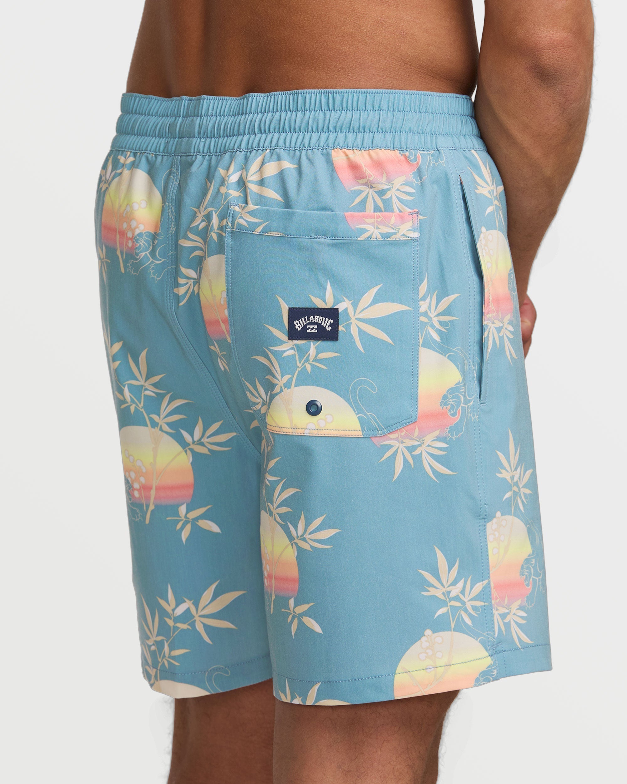 Good Times Layback 16 Trunks - Washed Blue