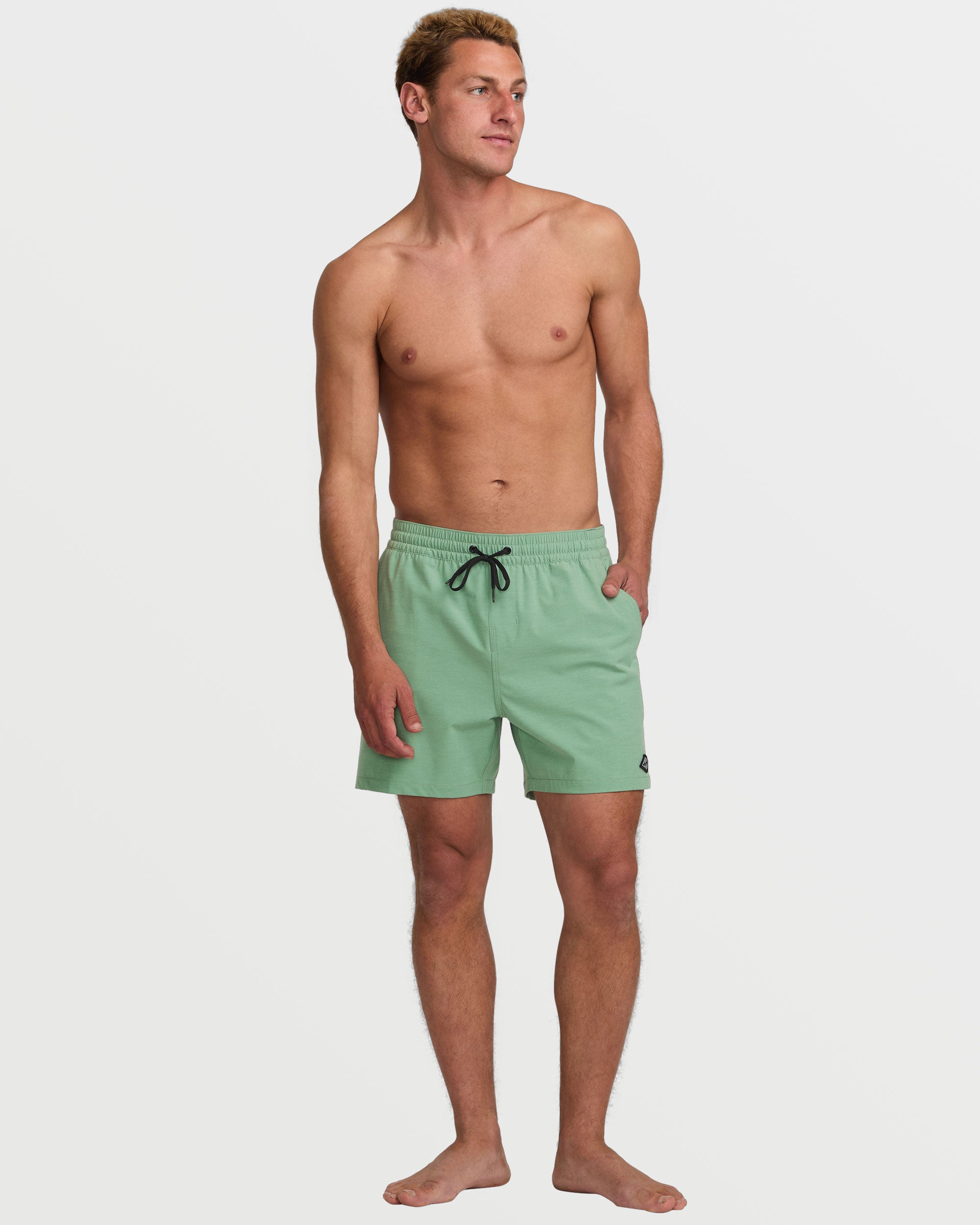 Every Other Day Laybacks 16 Trunks - Moss