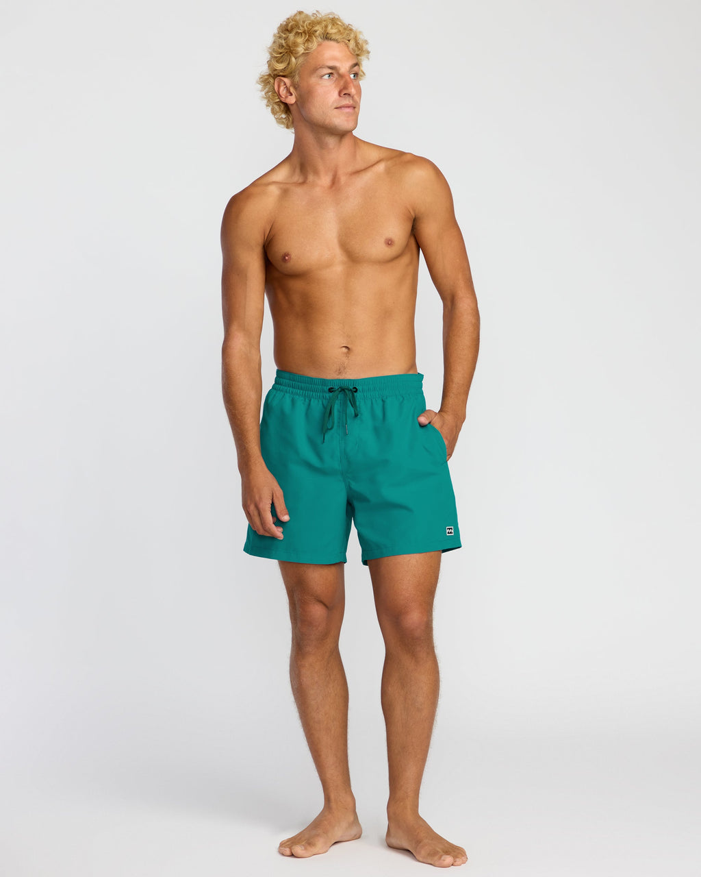 All Day Laybacks 16 Trunks - Real Teal