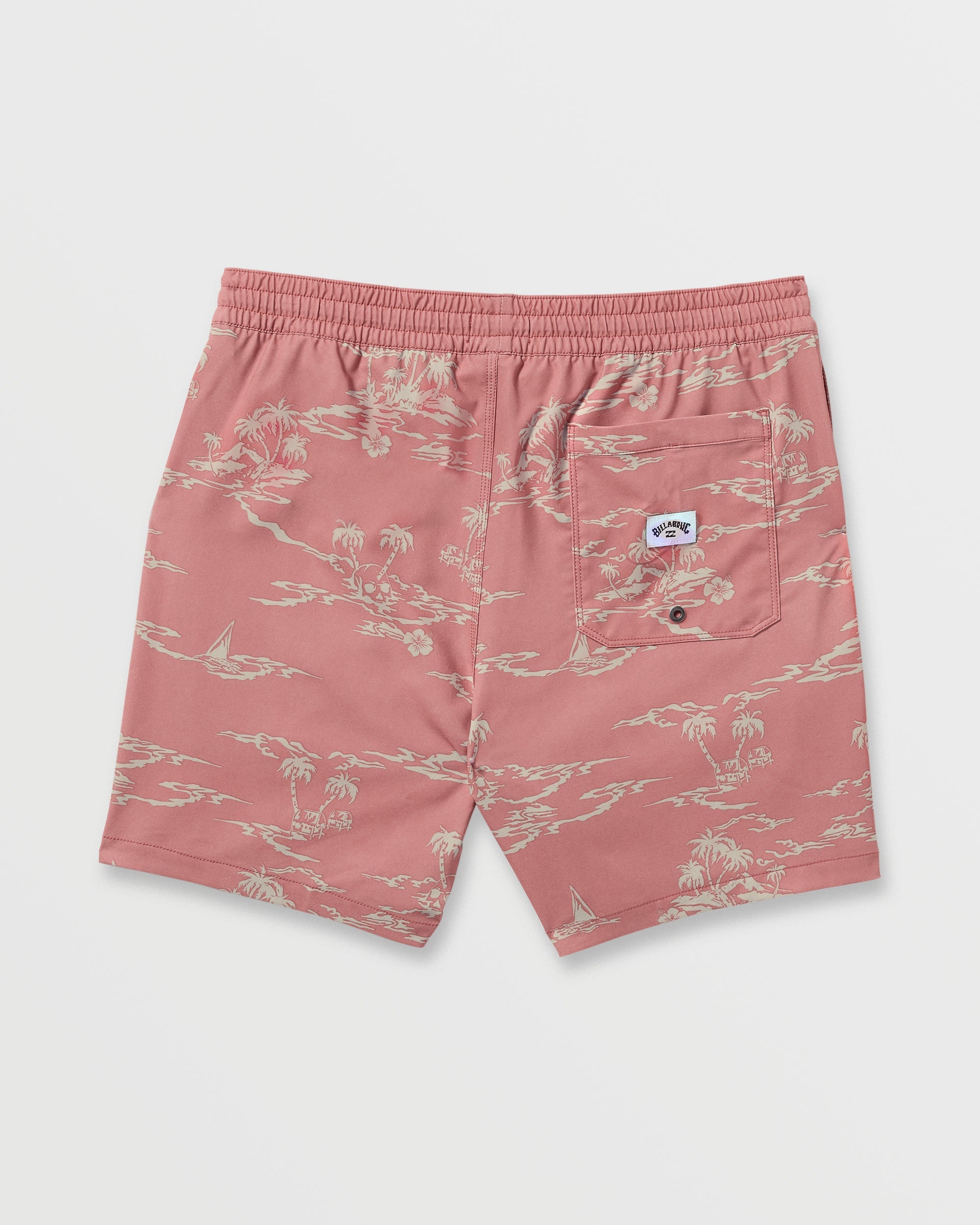 Lineup Laybacks 16 Trunks - Dusty Rose