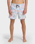 Lineup Layback 16 Trunks - Off White