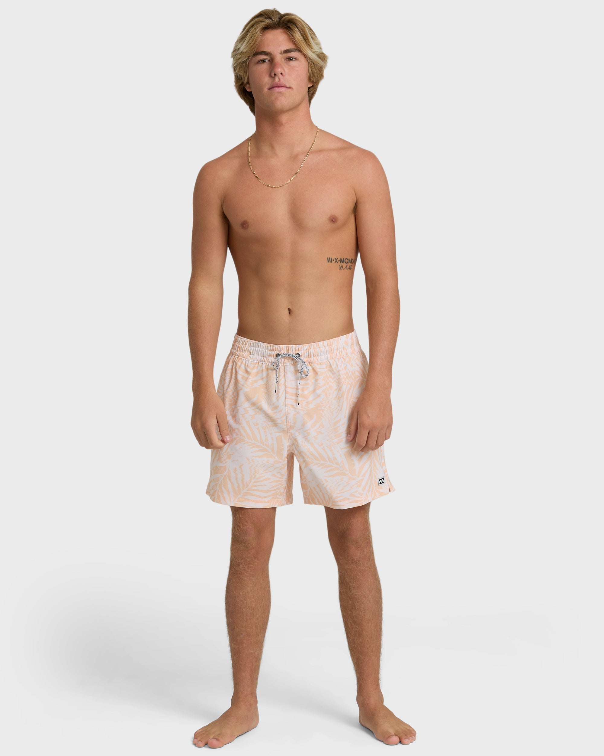 Lineup Layback 16 Trunks - Peach