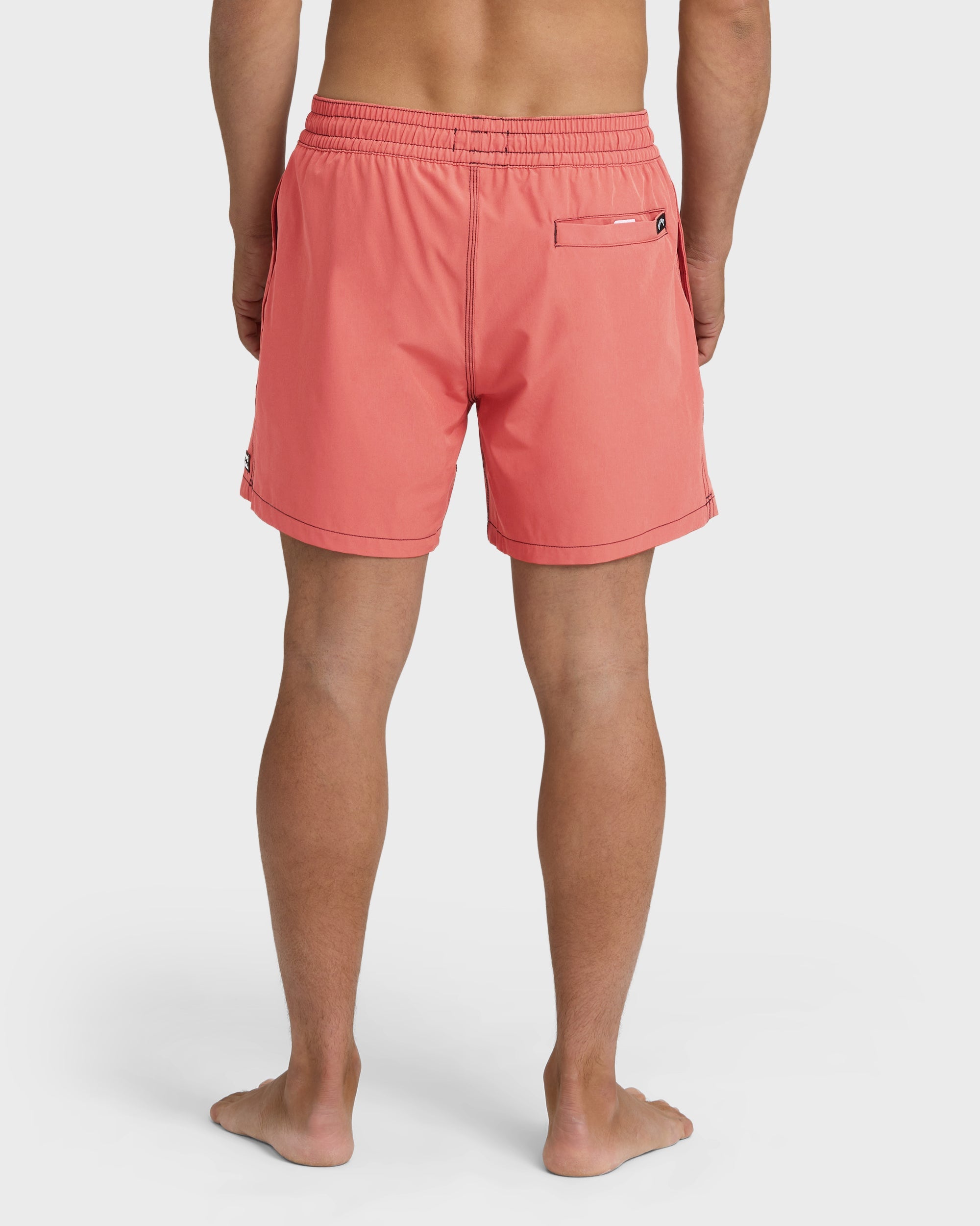 Lineup Solid Layback 16 Trunks - Bright Pink