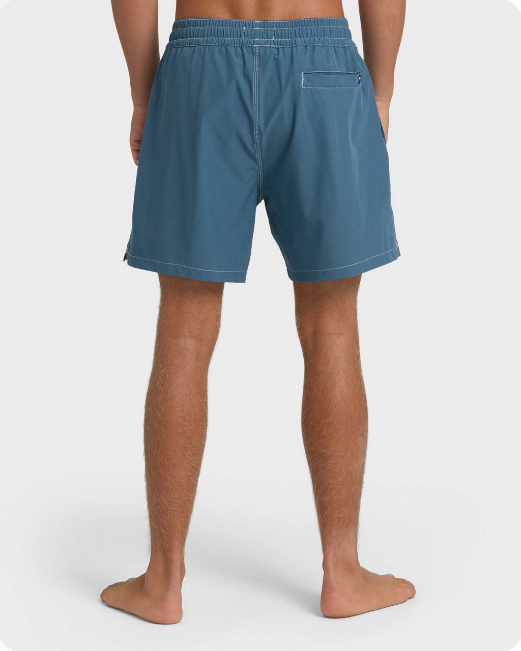 Lineup Solid Layback 16 Trunks - Real Teal