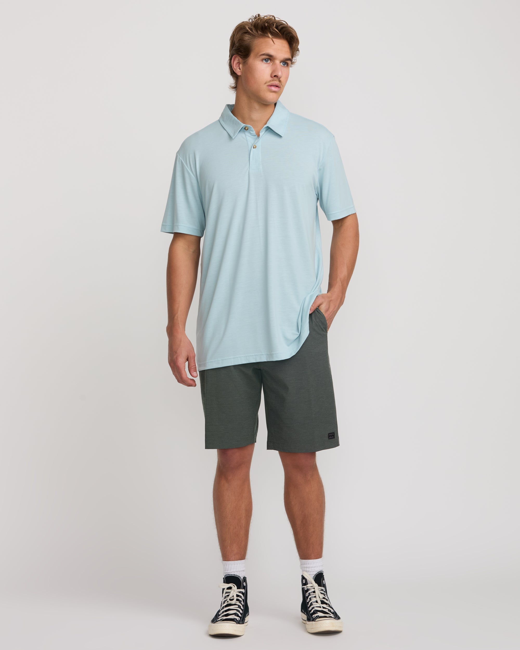 Crossfire Submersible 21 Hybrid Shorts - Asphalt