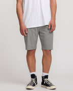 Crossfire Submersible 21 Hybrid Shorts - Gray