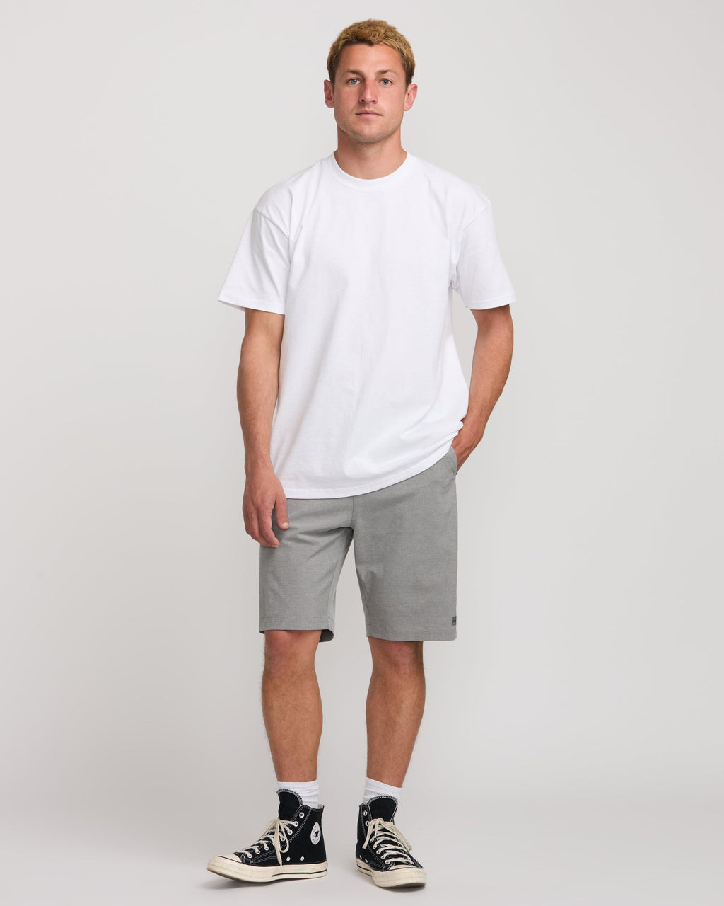 Crossfire Submersible 21 Hybrid Shorts - Gray
