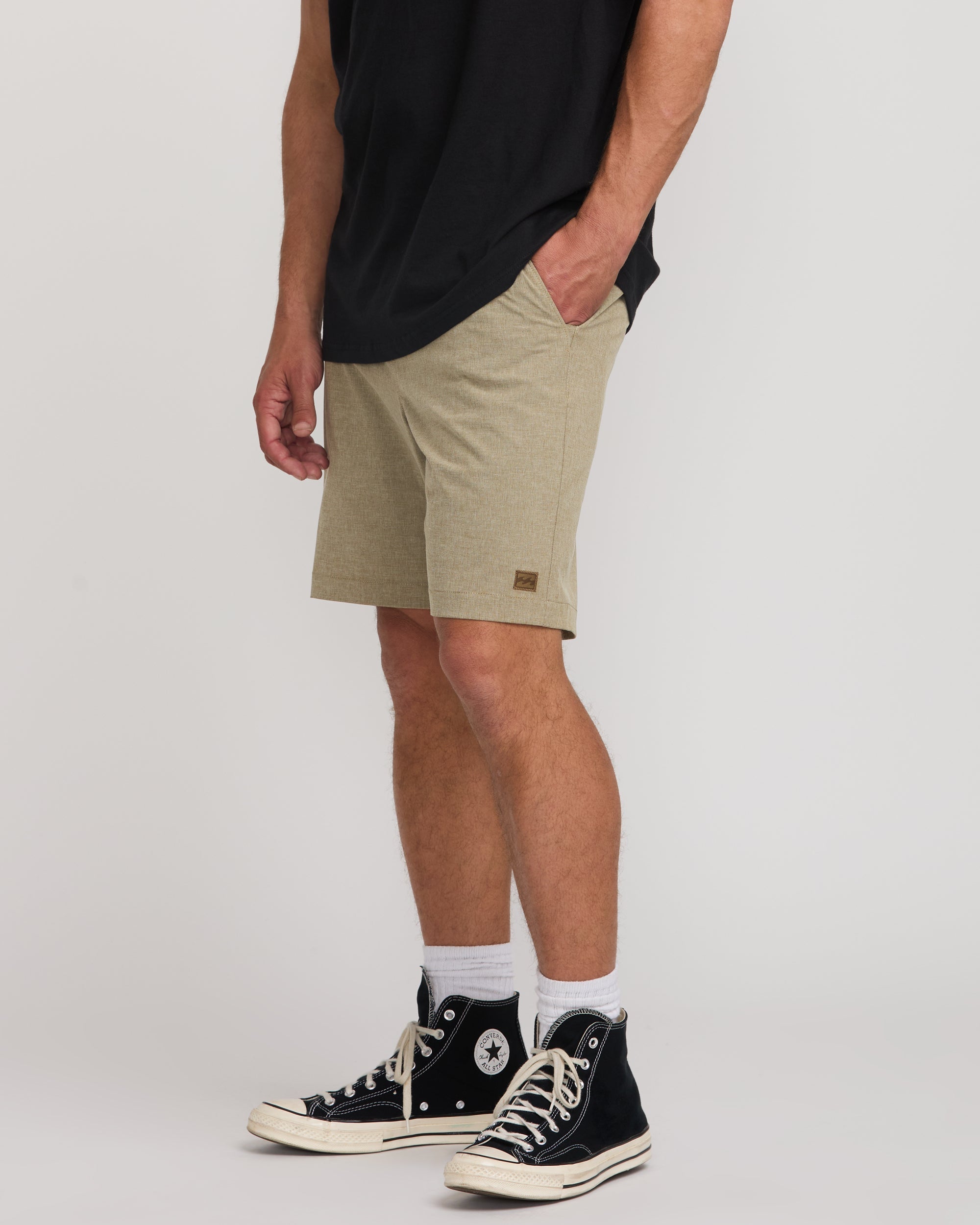 Crossfire Submersible 19 Hybrid Shorts - Khaki