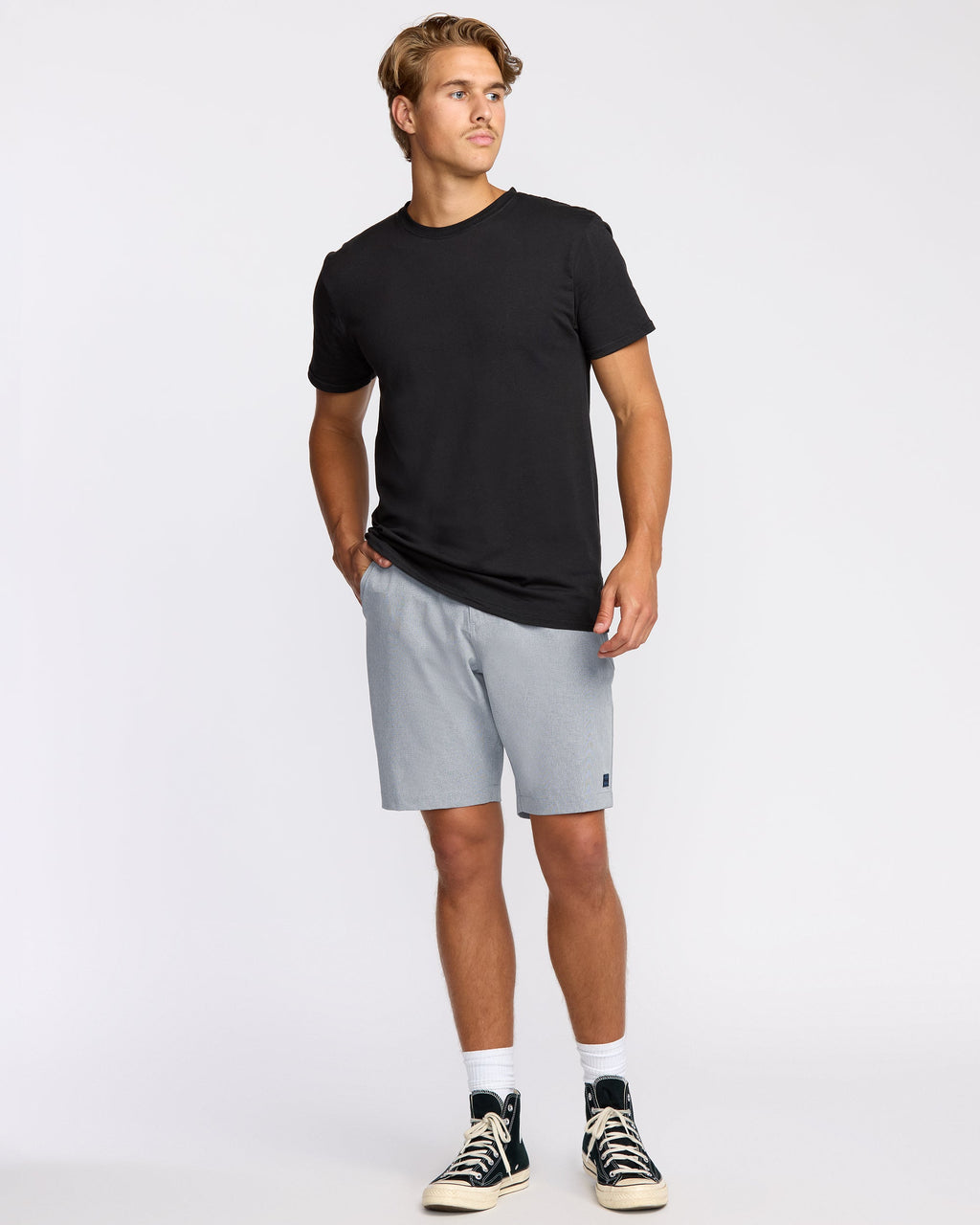 Crossfire Submersible 19 Hybrid Shorts - Slate Blue