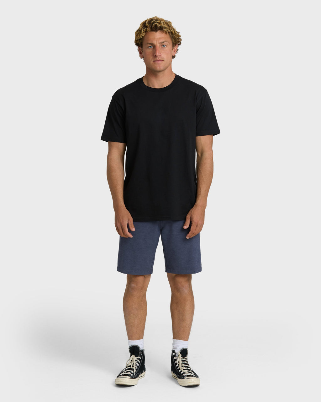 Primary Submersible 18 Hybrid Shorts - Graystone