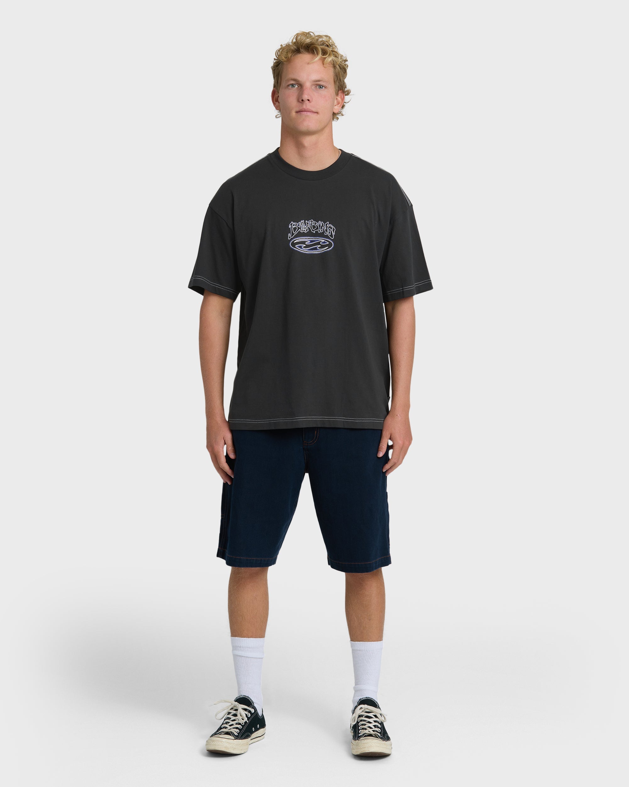 Bad Dog Og Short Sleeve T-Shirt - Black Vintage
