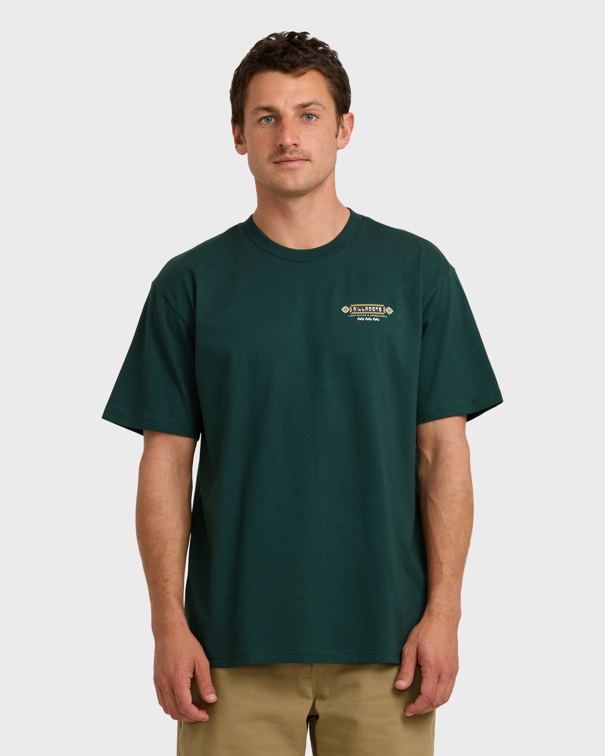 Secret Spot Regular Short Sleeve T-Shirt - Forest