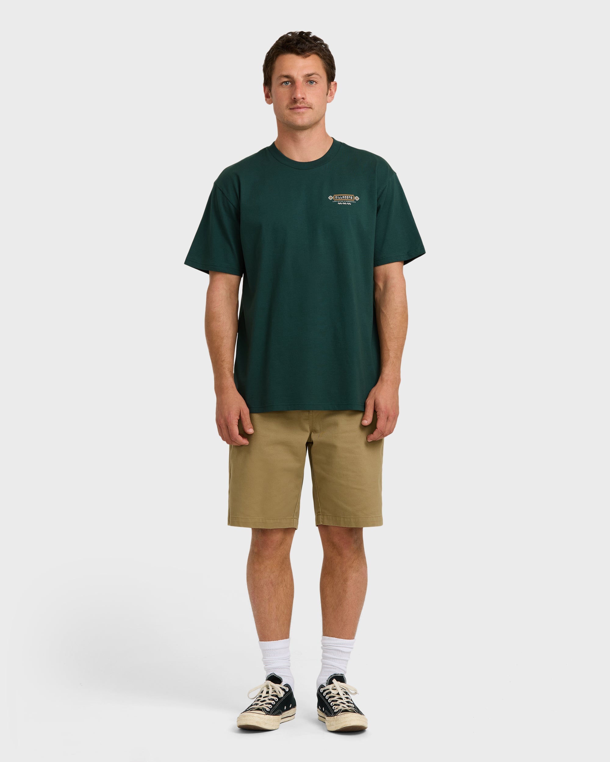 Secret Spot Regular Short Sleeve T-Shirt - Forest