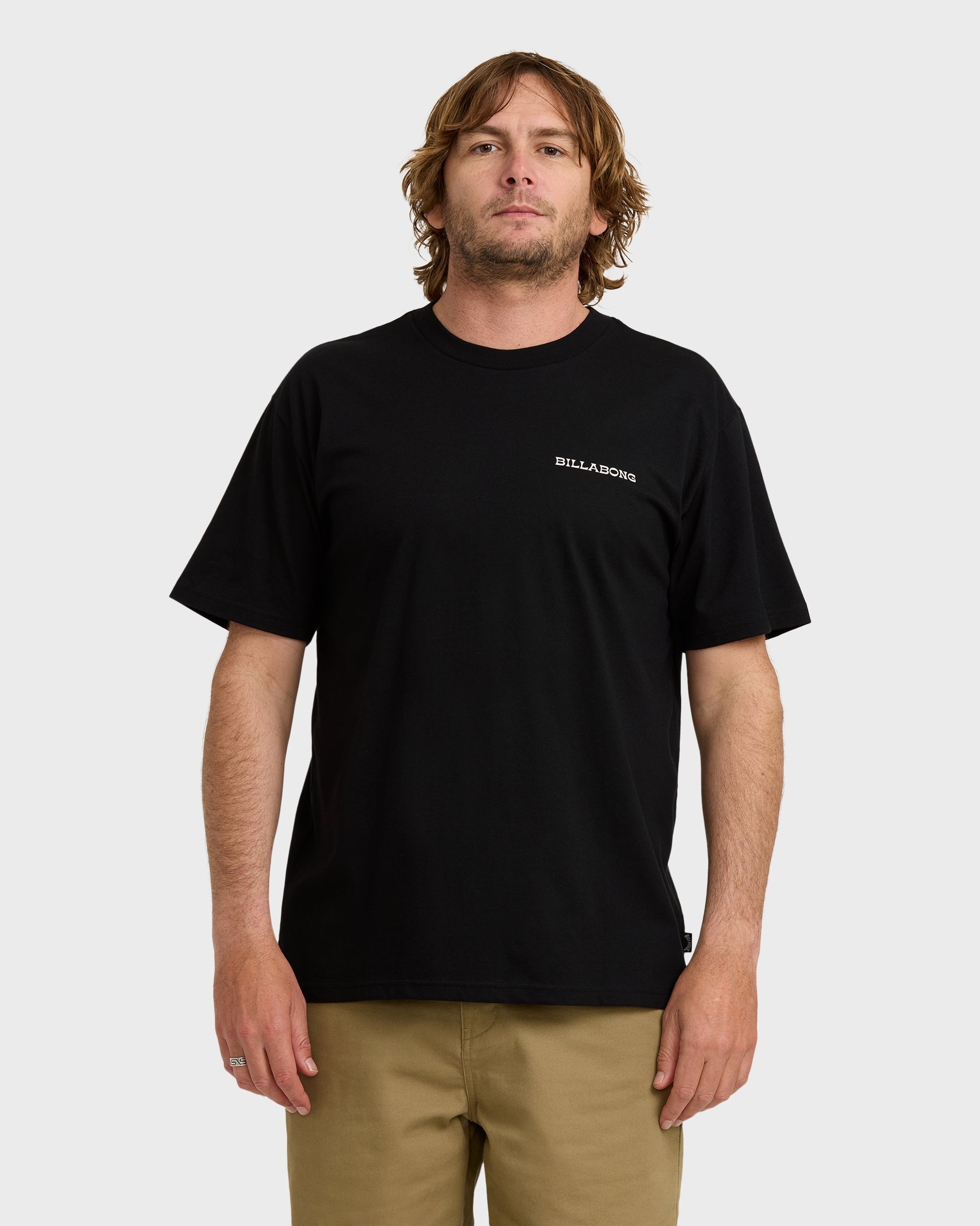 Surf Dreams Regular Short Sleeve T-Shirt - Black
