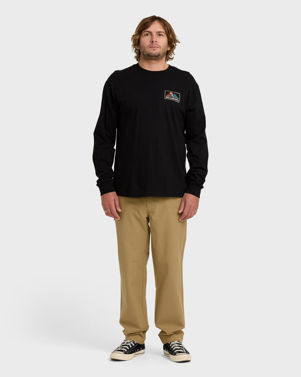 A/Div Range Long Sleeve T-Shirt - Black