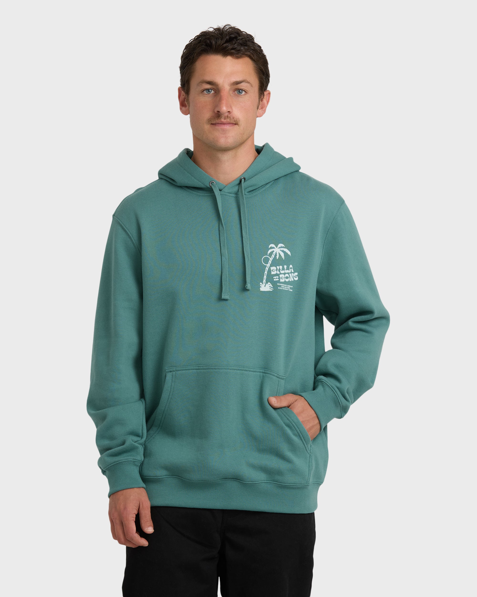 Short Sands Pullover Hoodie - Sage Green