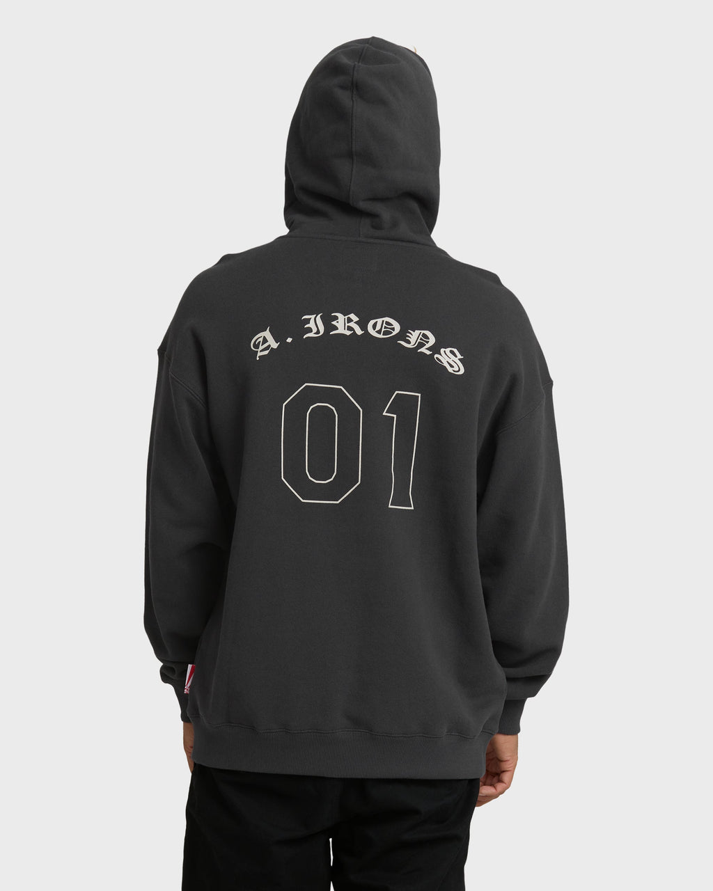 A.I. Forever Applique Hoodie - Black