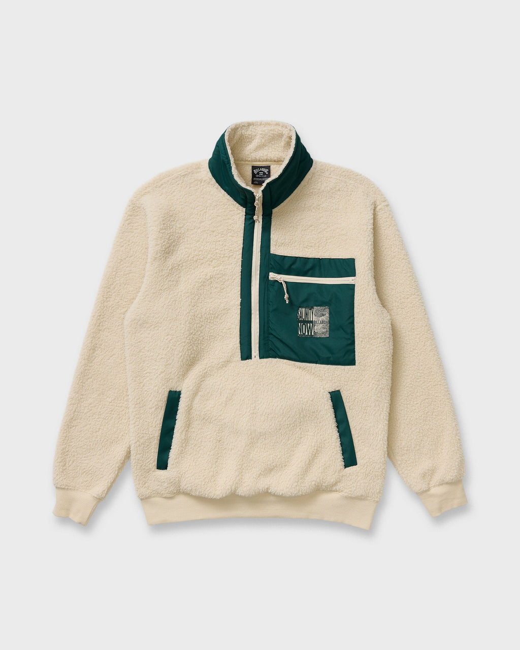 Salinity Now Boundary Mock Neck Sweatshirt - Chino