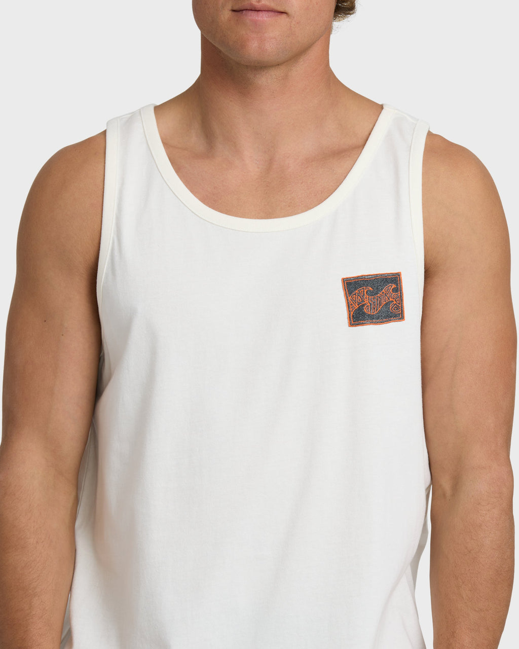Crayon Wave Tank - Off White