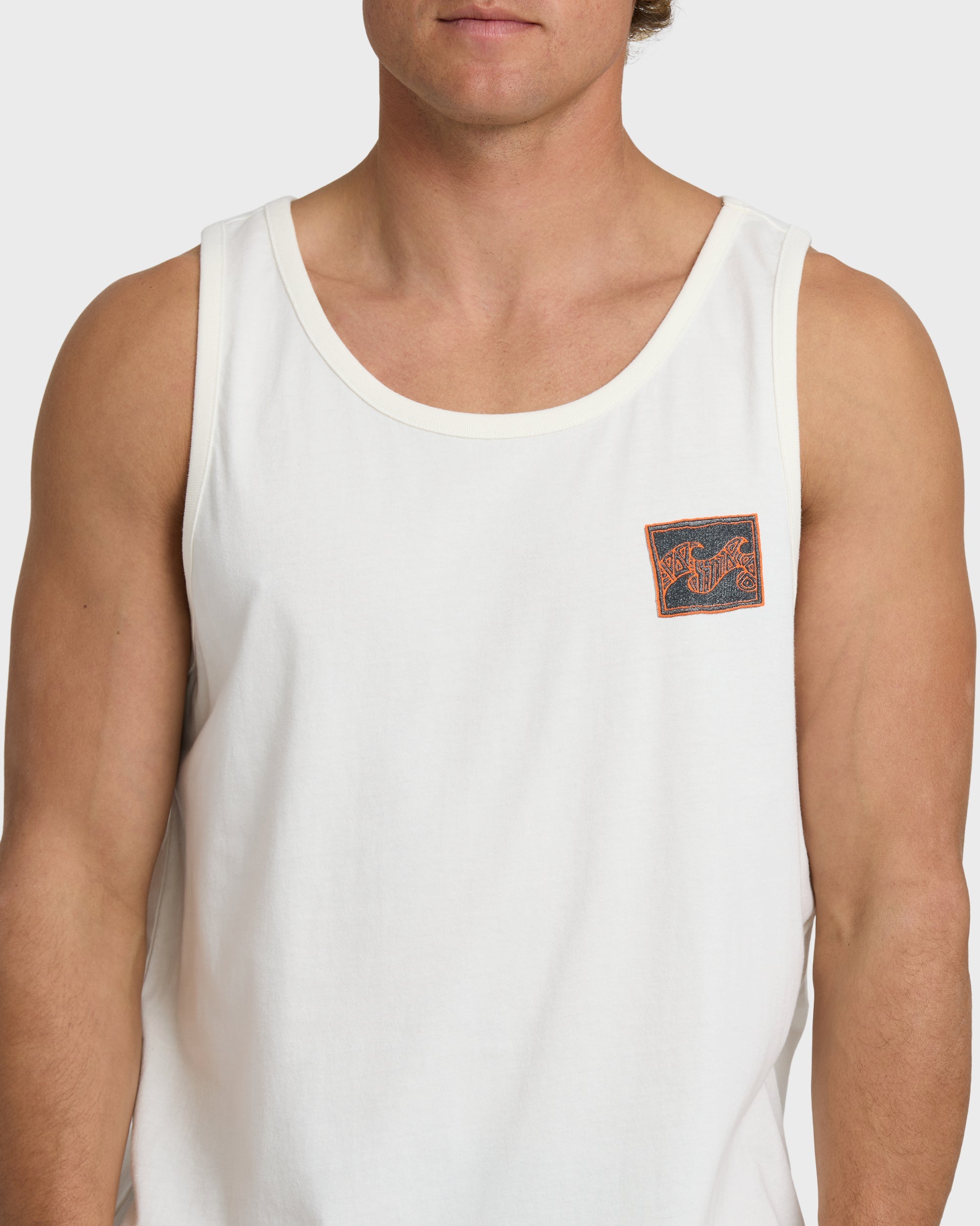 Crayon Wave Tank - Off White