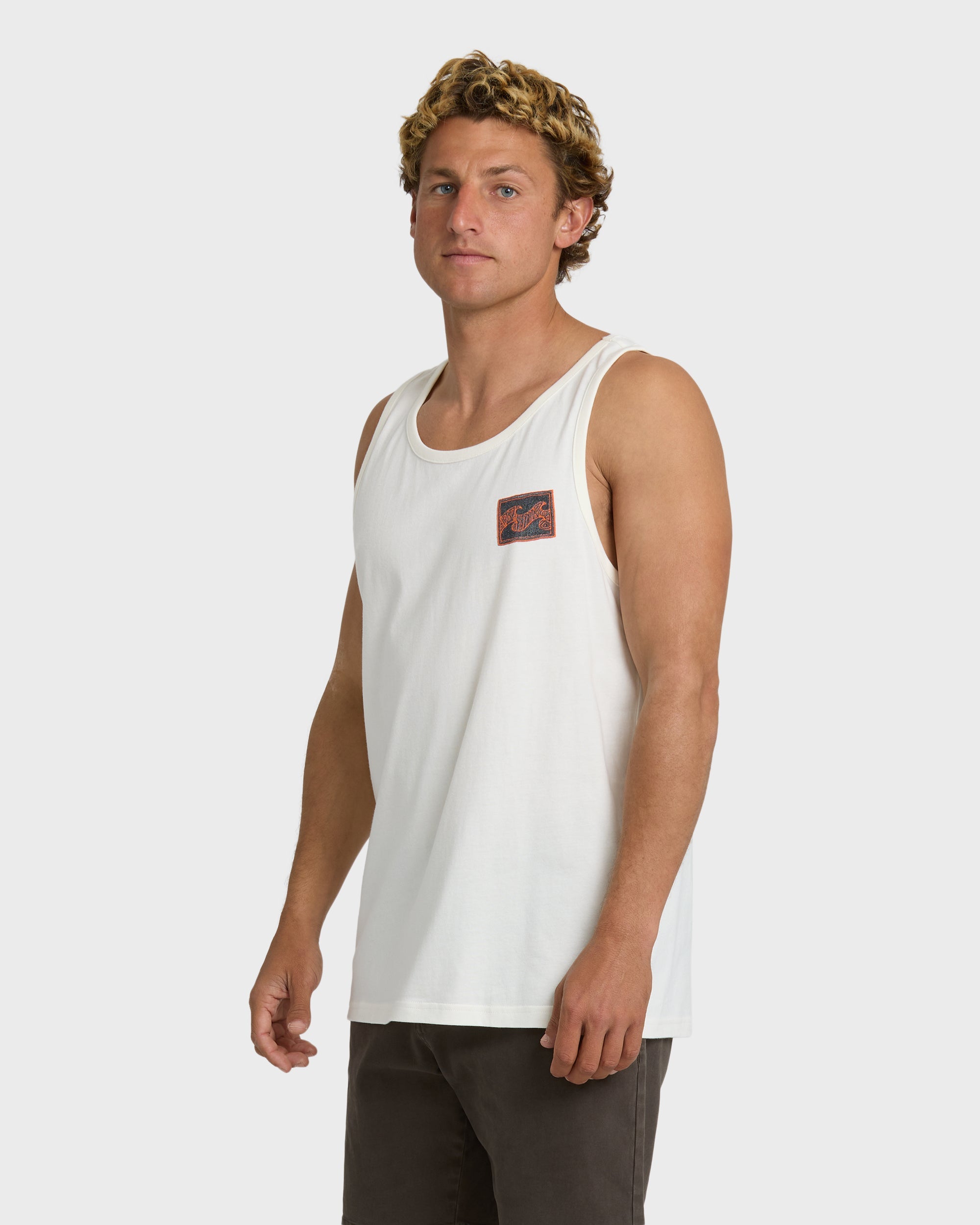 Crayon Wave Tank - Off White