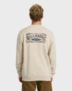 Short Sands Crewneck Sweatshirt - Oatmeal Heather.