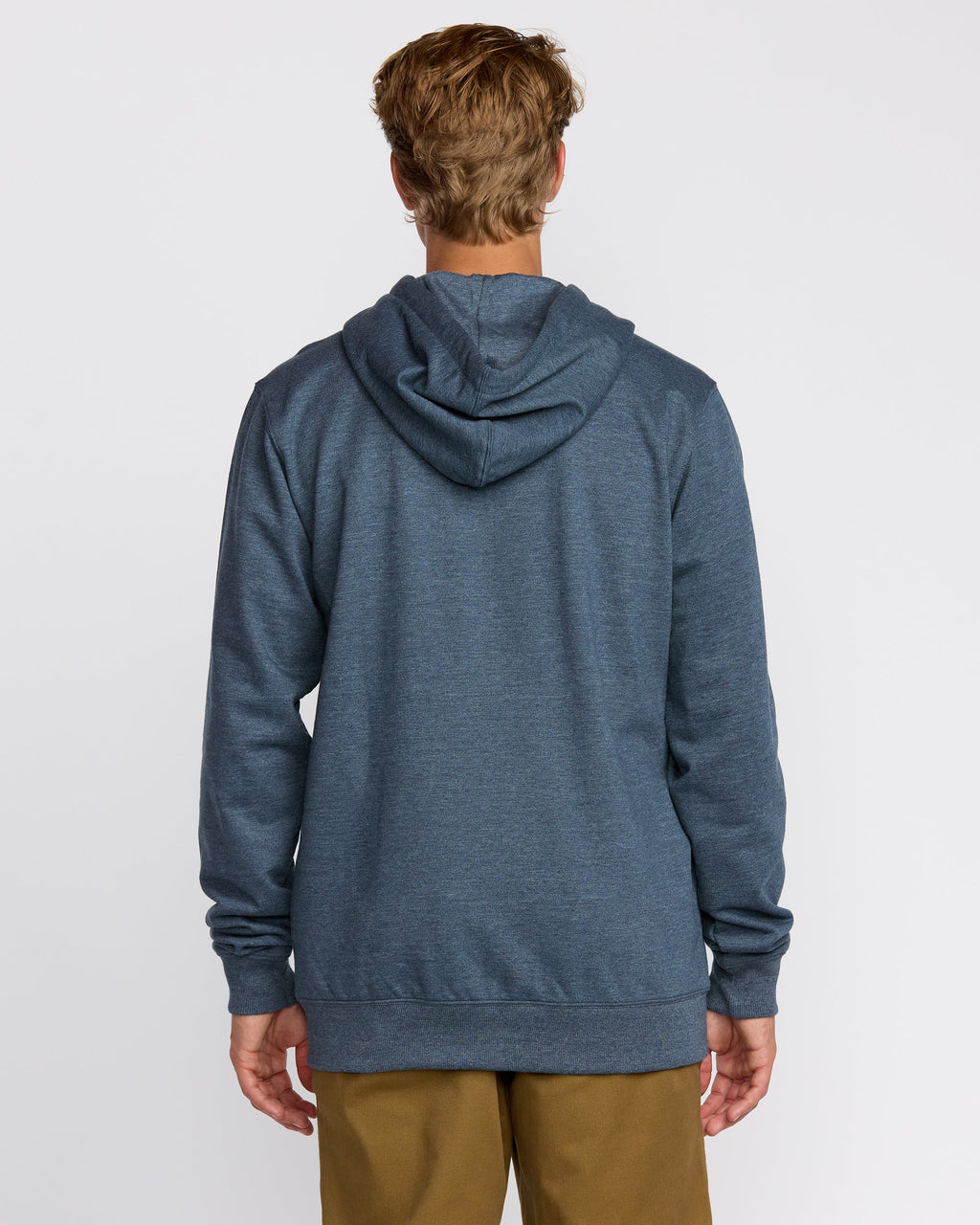 All Day Zip Front Hoodie - Midnight Blue