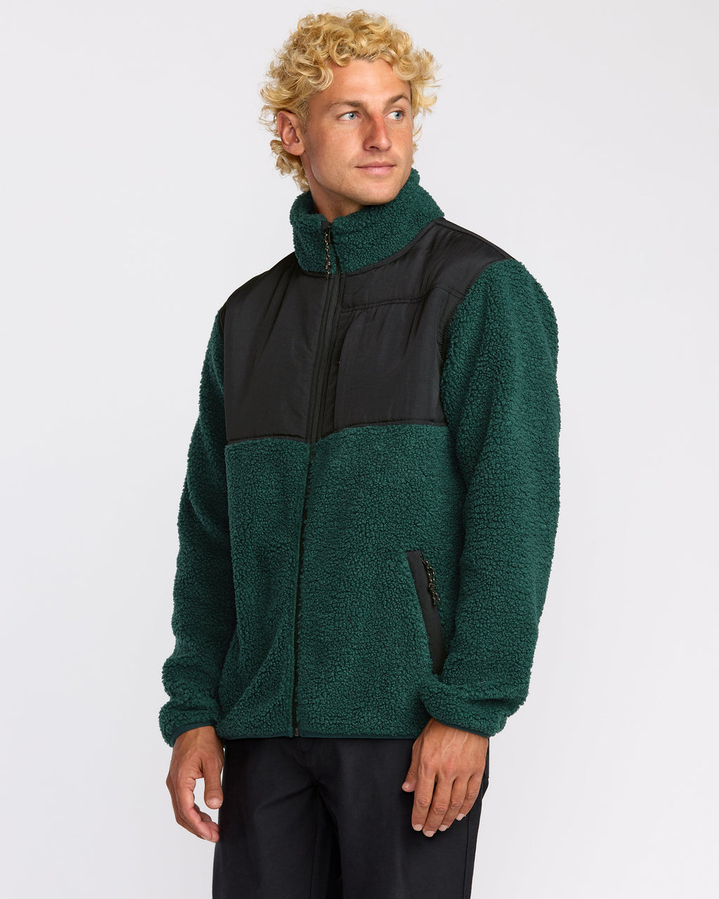 Boundary Summit Zip Sweatshirt - Pine