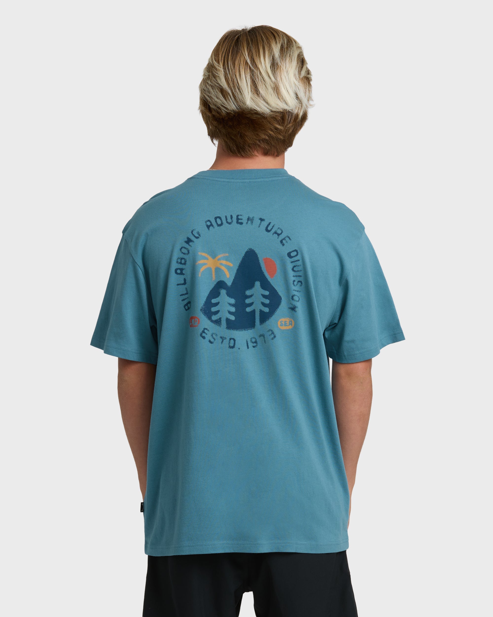 Rockies Adiv Premium Short Sleeve T-Shirt - Vintage Blue