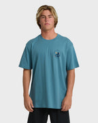 Rockies Adiv Premium Short Sleeve T-Shirt - Vintage Blue