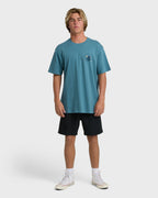 Rockies Adiv Premium Short Sleeve T-Shirt - Vintage Blue