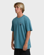 Rockies Adiv Premium Short Sleeve T-Shirt - Vintage Blue