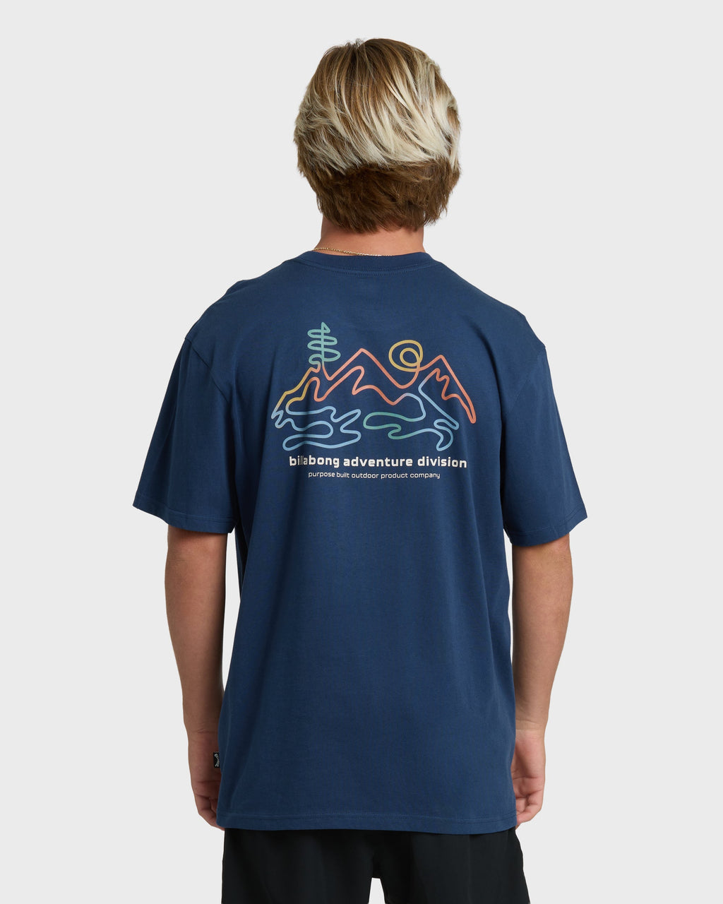 Range Adiv Premium Short Sleeve T-Shirt - Dark Blue