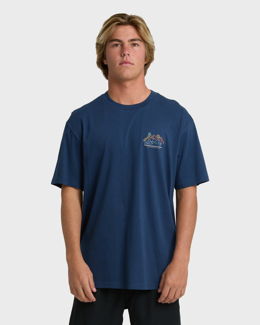 Range Adiv Premium Short Sleeve T-Shirt - Dark Blue