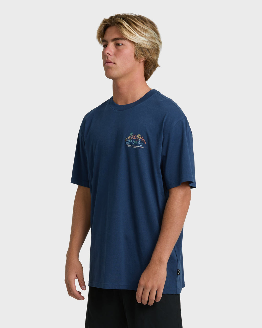 Range Adiv Premium Short Sleeve T-Shirt - Dark Blue