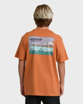 Post Cards Adiv Premium Short Sleeve T-Shirt - Dusty Orange